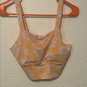 Floral Yellow Women's Top